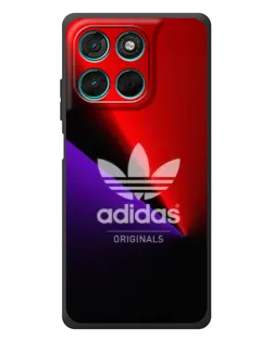 Чехол для Motorola Moto G77 с картинкой «Adidas Red Neon»