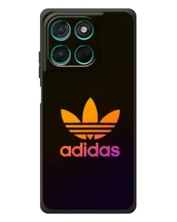 Чехол для Motorola Moto G77 с картинкой «Градиент Adidas»