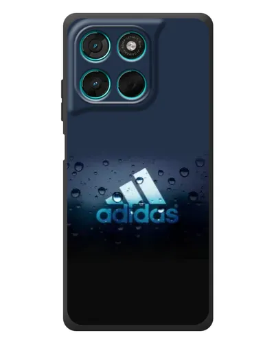 Чехол для Motorola Moto G77 с картинкой «Adidas Water Drops» Чехол для Motorola Moto G77 с картинкой «Adidas Water Drops»