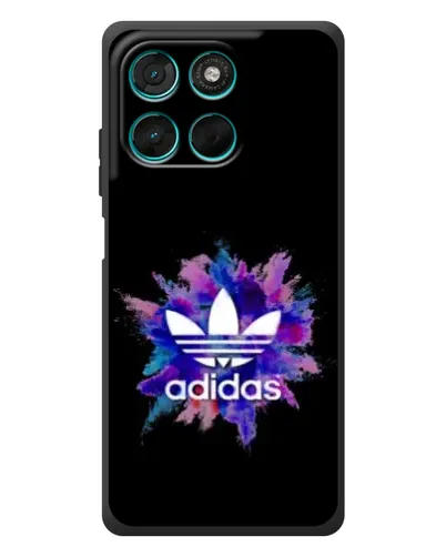 Чехол для Motorola Moto G77 с картинкой «Взрыв красок Adidas» Чехол для Motorola Moto G77 с картинкой «Взрыв красок Adidas»