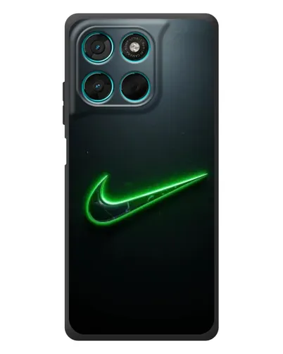 Чехол для Motorola Moto G77 с картинкой «Неоновый контур Nike» Чехол для Motorola Moto G77 с картинкой «Неоновый контур Nike»