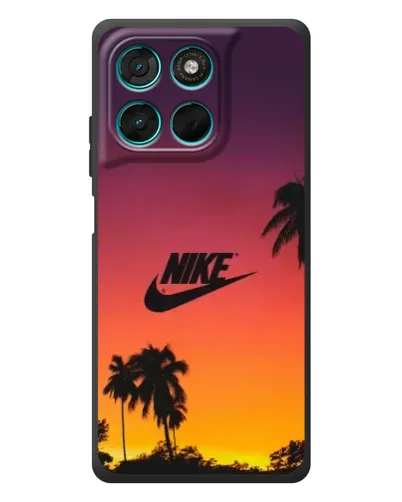 Чехол для Motorola Moto G77 с картинкой «Nike на закате солнца» Чехол для Motorola Moto G77 с картинкой «Nike на закате солнца»