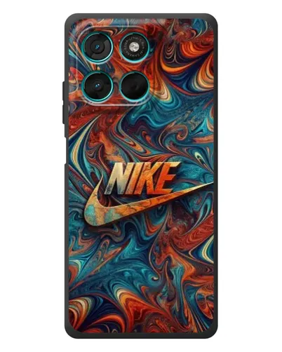 Чехол для Motorola Moto G77 с картинкой «Nike в абстракции» Чехол для Motorola Moto G77 с картинкой «Nike в абстракции»