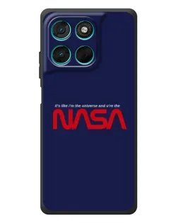 Чехол для Motorola Moto G77 с картинкой «NASA — глубокий космос»