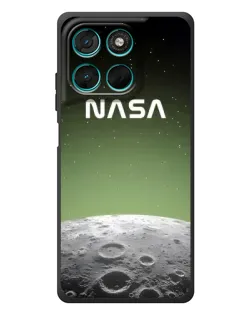 Чехол для Motorola Moto G77 с картинкой «NASA — лунный градиент»