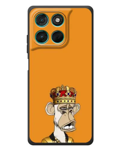 Чехол для Motorola Moto G77 с картинкой «Золотая обезьяна Bored Ape» Чехол для Motorola Moto G77 с картинкой «Золотая обезьяна Bored Ape»