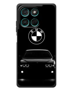 Чехол для Motorola Moto G77 с картинкой «BMW — взгляд из темноты»