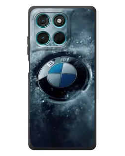 Чехол для Motorola Moto G77 с картинкой «Логотип BMW — лед» Чехол для Motorola Moto G77 с картинкой «Логотип BMW — лед»