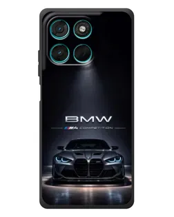 Чехол для Motorola Moto G77 с картинкой «BMW сквозь ночной город» Чехол для Motorola Moto G77 с картинкой «BMW сквозь ночной город»