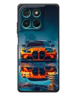 Чехол для Motorola Moto G77 с картинкой «BMW — золотая эмблема» Чехол для Motorola Moto G77 с картинкой «BMW — золотая эмблема»