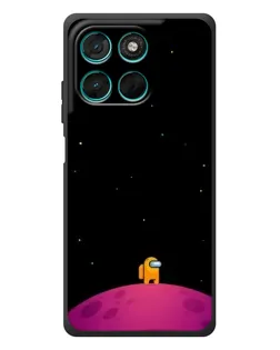 Чехол для Motorola Moto G77 с картинкой «Одинокий герой на планете» Чехол для Motorola Moto G77 с картинкой «Одинокий герой на планете»
