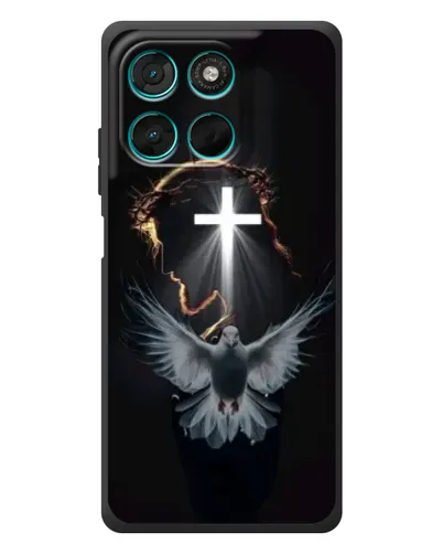 Чехол для Motorola Moto G77 с картинкой «Голубь и Свет» Чехол для Motorola Moto G77 с картинкой «Голубь и Свет»