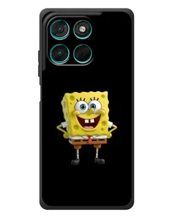 Чехол для Motorola Moto G77 с картинкой «Классический Губка Боб»