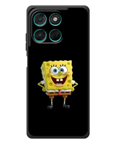 Чехол для Motorola Moto G77 с картинкой «Классический Губка Боб» Чехол для Motorola Moto G77 с картинкой «Классический Губка Боб»