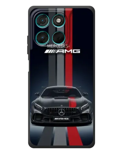 Чехол для Motorola Moto G77 с картинкой «Mercedes — белый карбон» Чехол для Motorola Moto G77 с картинкой «Mercedes — белый карбон»