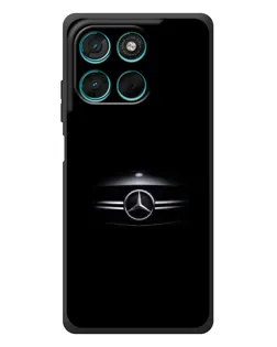 Чехол для Motorola Moto G77 с картинкой «Mercedes — абстрактные линии»