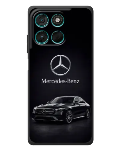 Чехол для Motorola Moto G77 с картинкой «Mercedes — решетка радиатора» Чехол для Motorola Moto G77 с картинкой «Mercedes — решетка радиатора»