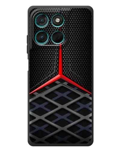 Чехол для Motorola Moto G77 с картинкой «Mercedes Carbon Grid» Чехол для Motorola Moto G77 с картинкой «Mercedes Carbon Grid»
