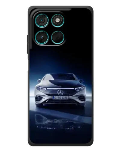 Чехол для Motorola Moto G77 с картинкой «Ночной Mercedes EQ» Чехол для Motorola Moto G77 с картинкой «Ночной Mercedes EQ»