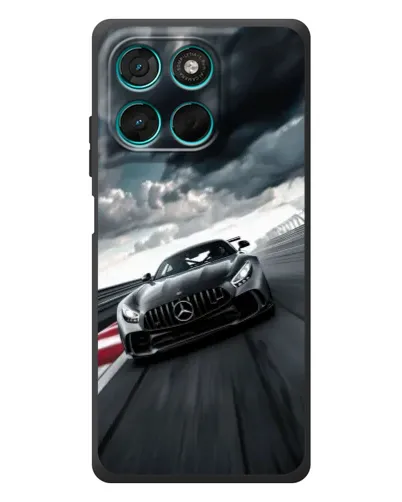 Чехол для Motorola Moto G77 с картинкой «Гоночный Mercedes AMG» Чехол для Motorola Moto G77 с картинкой «Гоночный Mercedes AMG»