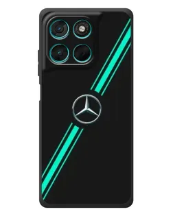 Чохол для Motorola Moto G77 з картинкою «Спортивні лінії Mercedes»
