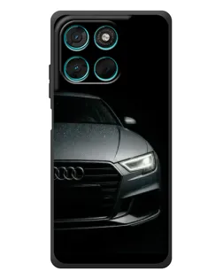 Чехол для Motorola Moto G77 с картинкой «Audi — детализация кузова» Чехол для Motorola Moto G77 с картинкой «Audi — детализация кузова»