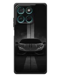 Чехол для Motorola Moto G77 с картинкой «Lamborghini симметрия дорог» Чехол для Motorola Moto G77 с картинкой «Lamborghini симметрия дорог»