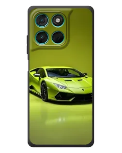 Чехол для Motorola Moto G77 с картинкой «Салатовый Lamborghini Huracan» Чехол для Motorola Moto G77 с картинкой «Салатовый Lamborghini Huracan»