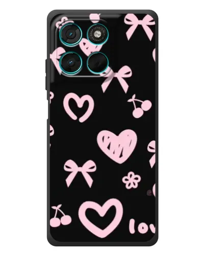 Чехол для Motorola Moto G77 с картинкой «Сатиновый бант» Чехол для Motorola Moto G77 с картинкой «Сатиновый бант»