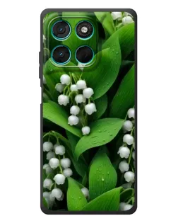 Чехол для Motorola Moto G77 с картинкой «Ландыши в зелени» Чехол для Motorola Moto G77 с картинкой «Ландыши в зелени»