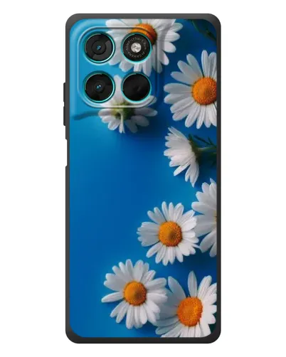 Чехол для Motorola Moto G77 с картинкой «Белоснежные маргаритки» Чехол для Motorola Moto G77 с картинкой «Белоснежные маргаритки»