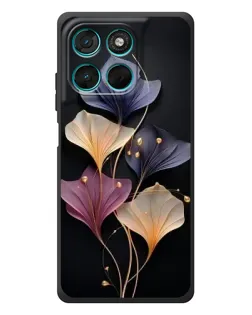 Чехол для Motorola Moto G77 с картинкой «Лиловые цветы грации» Чехол для Motorola Moto G77 с картинкой «Лиловые цветы грации»