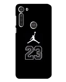 Чохол для Motorola MOTO G8 з картинкою «Jordan Flight 23»