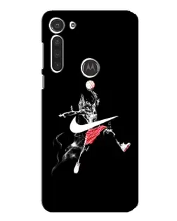 Чохол для Motorola MOTO G8 з картинкою «Jordan Jumpman»