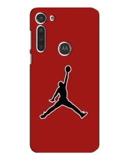 Чохол для Motorola MOTO G8 з картинкою «Jordan Red Back»
