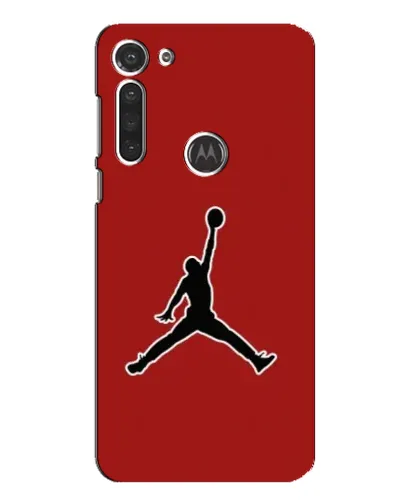 Чохол для Motorola MOTO G8 з картинкою «Jordan Red Back»