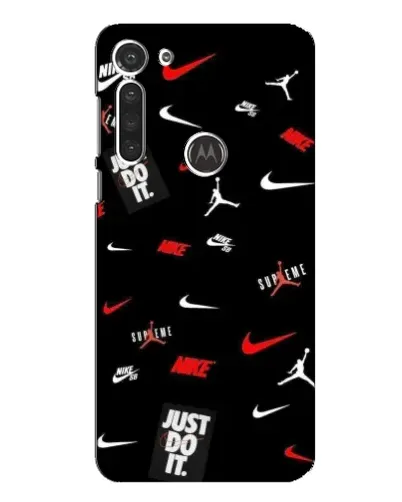 Чохол для Motorola MOTO G8 з картинкою «Nike Mix Pattern»