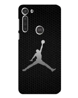 Чохол для Motorola MOTO G8 з картинкою «Jordan Dark Carbon»