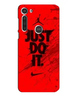 Чохол для Motorola MOTO G8 з картинкою «Nike Just Do It»