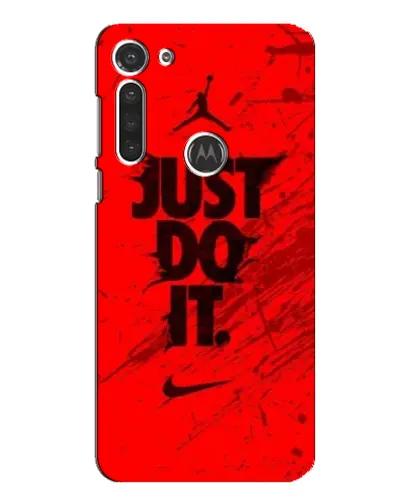 Чохол для Motorola MOTO G8 з картинкою «Nike Just Do It»