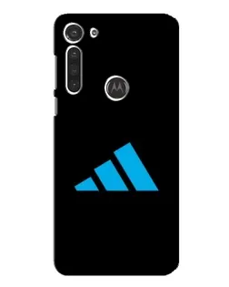 Чохол для Motorola MOTO G8 з картинкою «Adidas Cyan Logo»
