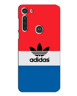 Чохол для Motorola MOTO G8 з картинкою «Ретро блоки Adidas»