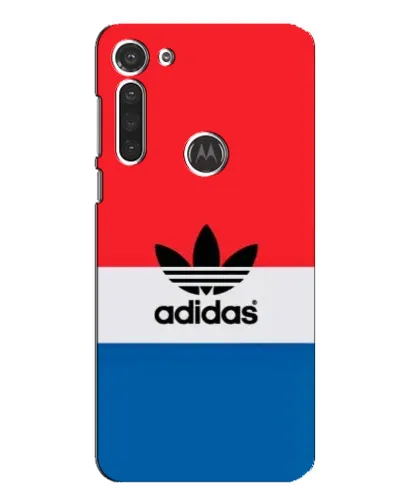 Чохол для Motorola MOTO G8 з картинкою «Ретро блоки Adidas»