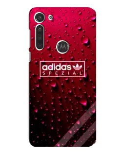 Чохол для Motorola MOTO G8 з картинкою «Adidas Gold Marble»