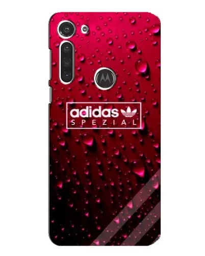 Чохол для Motorola MOTO G8 з картинкою «Adidas Gold Marble»