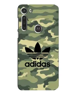 Чохол для Motorola MOTO G8 з картинкою «Мілітарі стиль Adidas»