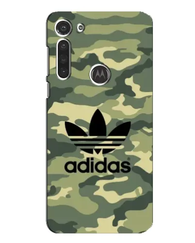 Чохол для Motorola MOTO G8 з картинкою «Мілітарі стиль Adidas»