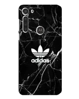 Чохол для Motorola MOTO G8 з картинкою «Білий мармур Adidas»