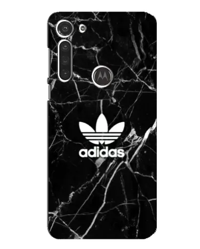 Чохол для Motorola MOTO G8 з картинкою «Білий мармур Adidas»