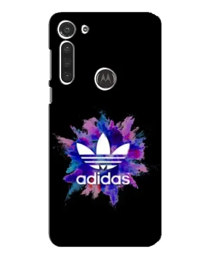 Чохол для Motorola MOTO G8 з картинкою «Вибух фарб Adidas»